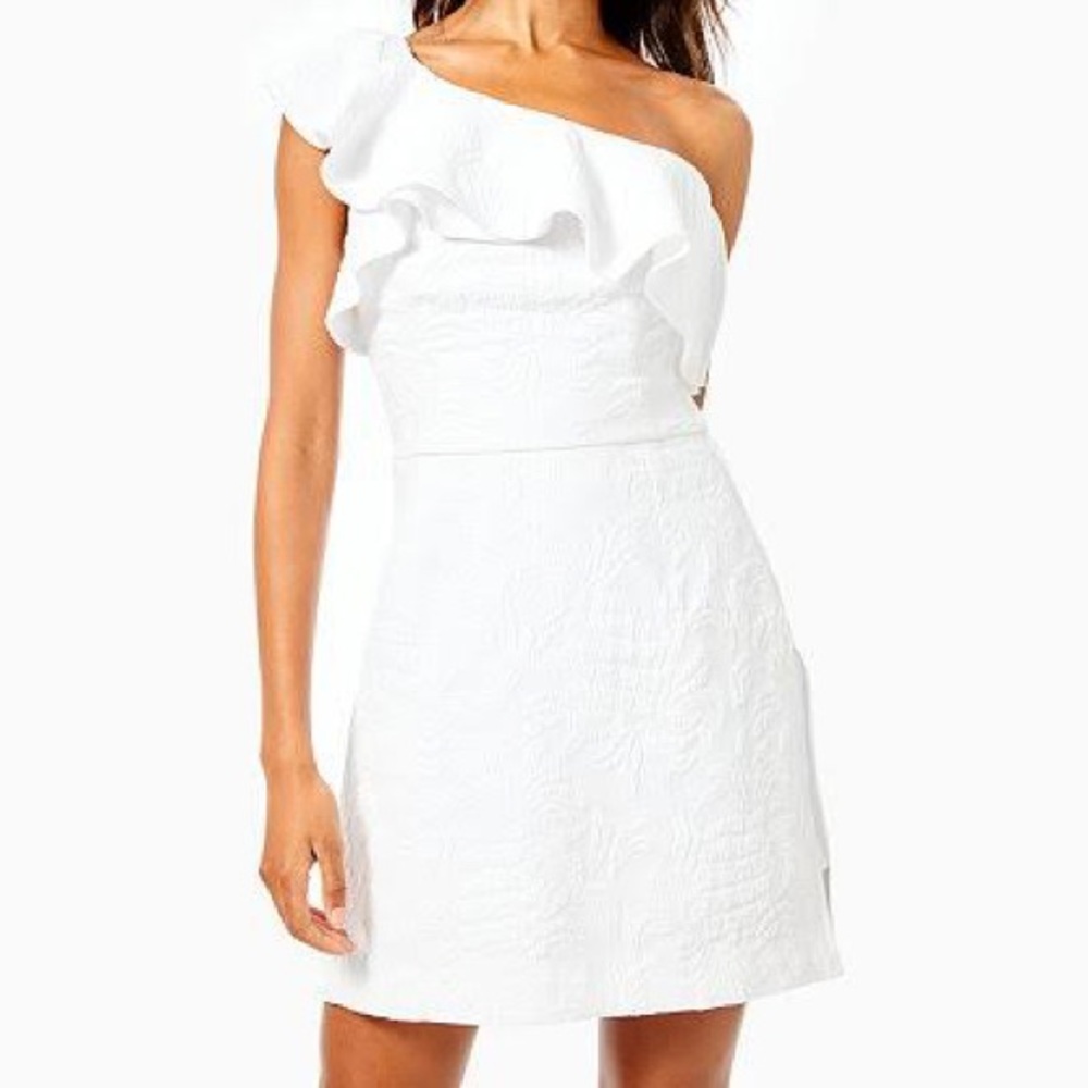 Lilly Pulitzer White Kipton Romper